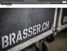 Tablet Screenshot of brasser.ch